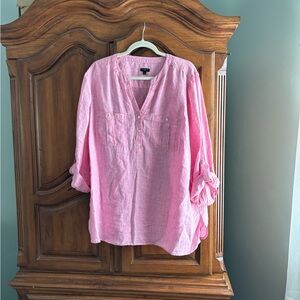 Talbots linen shirt